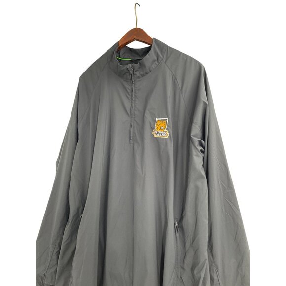 Adidas Climaproof Mens XXL Pullover Windbreaker Jacket Colorado College Tiger - Picture 3 of 10